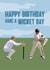 Punny Birthday Card - Cricket - Have A Wicket Day created by BB Designs