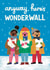 Funny Christmas Card - Carol Singers - Wonderwall - Oasis created by Alice Mole Illustration