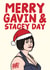 Funny Christmas Card - Gavin And Stacey - Nessa created by Studio Doodles