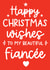 Classic Christmas Card -  Fiancée - Typography created by Word Up Creative