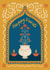 Pretty Diwali Card - Diya Lantern - Hindu - Festival Of Lights created by Kamiya Chirodian