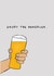 Funny Birthday Card - Hangover - Beer created by Molly Cards UK