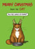 Funny Christmas Card - Grumpy Cat - From The Cat created by Bryony Jackson Walters