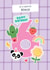 Cute 6th Birthday Card - For Niece - Stickers created by Macie Dot Doodles