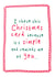 Funny Christmas Card - Simple - Cheeky Banter created by Bow & Bell