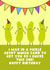 Funny Birthday Card - Pickle - Party created by Pink Peach Cards