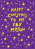Cute Christmas Card - To My Fav Person - Stars created by Earlybird