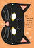 Cute Halloween Card - Black Cat Mask created by TeePee Creations