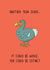 Funny Birthday Card - Dodo - At Least You're Not Extinct created by @Laura Lonsdale Designs