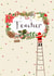 Classic Christmas Card - For Teacher - Santa created by Love Lucy Illustration