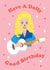 Cute Birthday Card - Dolly Parton - Pun created by Studio Boketto