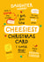 Cute Christmas Card - For Daughter - Cheese Puns created by Twisted Haggis