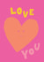 Arty Anniversary Card - Love You created by Feel Good Supplies