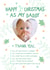 Cute Christmas Photo Card - 1st Christmas As My Daddy Card created by @hollielonglanddesigns