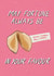 Cute Good Luck Card - Fortune Cookie created by Sweetlove Press