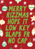 Funny Christmas Card - Youth Slang - Merry Rizzmas created by AbiGoLucky