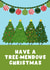 Punny Christmas Card - Christmas Trees - Baubles created by Pink Peach Cards