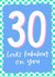 Fun 30th Birthday Card - 30 Looks Fabulous On You - Checkerboard created by Violet and Alfie