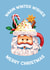 Cute Christmas Card - Santa - Mug - Hot Chocolate created by Folio | Ian Owen