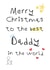Cute Christmas Card - For Dad - Kids Handwriting created by Delicate Point of View