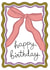 Pretty Birthday Card - Pink Bow created by Harriet Emily