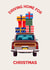 Cute Christmas Card - Driving Home For Christmas created by Folio | Ian Owen