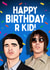 Funny Birthday Card - Oasis - Rkid created by Mrs Best Paper Co.