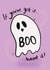 Cute Halloween Card - Ghost - If You've Got It...Haunt it! created by Just Daydreaming