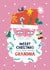 Cute Christmas Card - For Grandma - Santa Claus Beard created by Alice Mole Illustration
