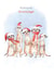 Cute Christmas Card - Meerkats Illustration - Festive Greetings created by Paper Shed Design