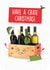 Funny Christmas Card - Punny - Crate Christmas! created by Quitting Hollywood
