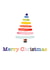 Watercolour Pride Christmas Tree created by Prints & Pages