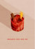 Arty Christmas Card - Negroni - Cocktail created by @doublepea_designs