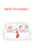 Cute Christmas Card - Next Christmas! - Expecting created by Swizzoo