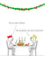 Rude Christmas Card - Do You Want Stuffing? - Can We Eat First? created by Swizzoo