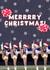 Funny Christmas Card - Merrrry Christmas - Dallas Cowboys Cheerleaders created by Pink Peach Cards