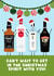 Funny Christmas Card - Spirits - Party created by Pink Peach Cards