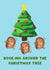 Funny Christmas Card - The Rock - Rock-ing Around The Christmas Tree created by Pink Peach Cards