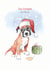 Cute Christmas Card - Boxer Dog - Gift created by Paper Shed Design