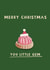 Cute Christmas Card - Iced Gem - You Little Gem created by Giddy Kipper