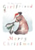 Cute Christmas Card - For Girlfriend - Bear Hare & Mouse created by Paper Shed Design