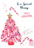 Classic Christmas Card - For Nanny - Christmas Tree created by Katie Phythian Design