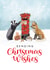 Cute Christmas Card - Woodland Animals - Postbox created by badgerbee design