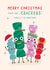 Cute Christmas Card - Christmas Crackers - From One Crackers Family To Another created by Jess Moorhouse