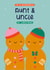 Cute Christmas Card - Aunt And Uncle - Gingerbread created by Joanne Hawker