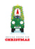 Funny Christmas Card - Driving Gnome For Christmas - Gnome Pun created by badgerbee design
