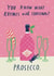 Funny Christmas Card - Prosecco created by Alice Mole Illustration