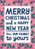 Classic Christmas Card - Our Family To Yours created by Alice Mole Illustration