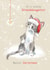 Cute Christmas Card - For Granddaughter - Kitten Playing With A Star created by Paper Shed Design