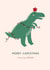 Cute Christmas Card - Dinosaur Pun - Tree Rex created by iAmAnimated
